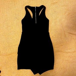 Solemos Black Mini Dress